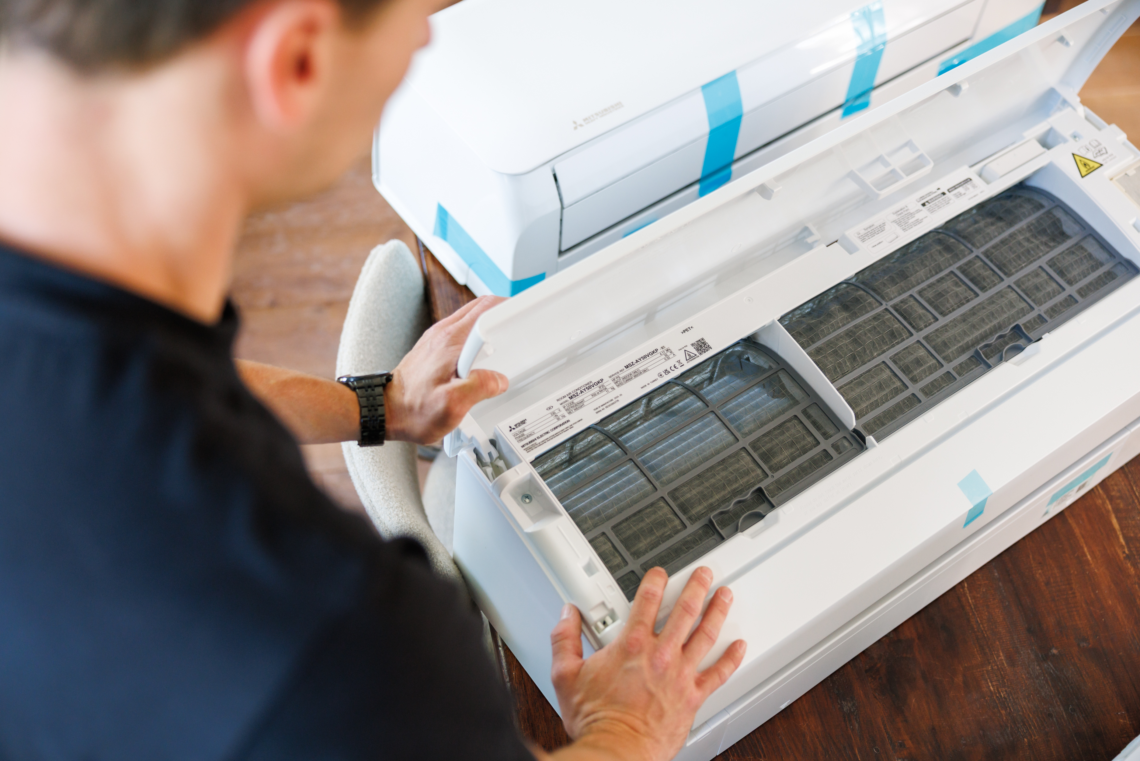 Verschillende soorten airconditioning units